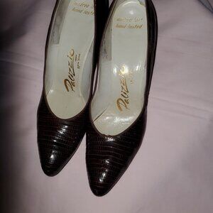 Vintage Brown Alligator Skin Ladies
